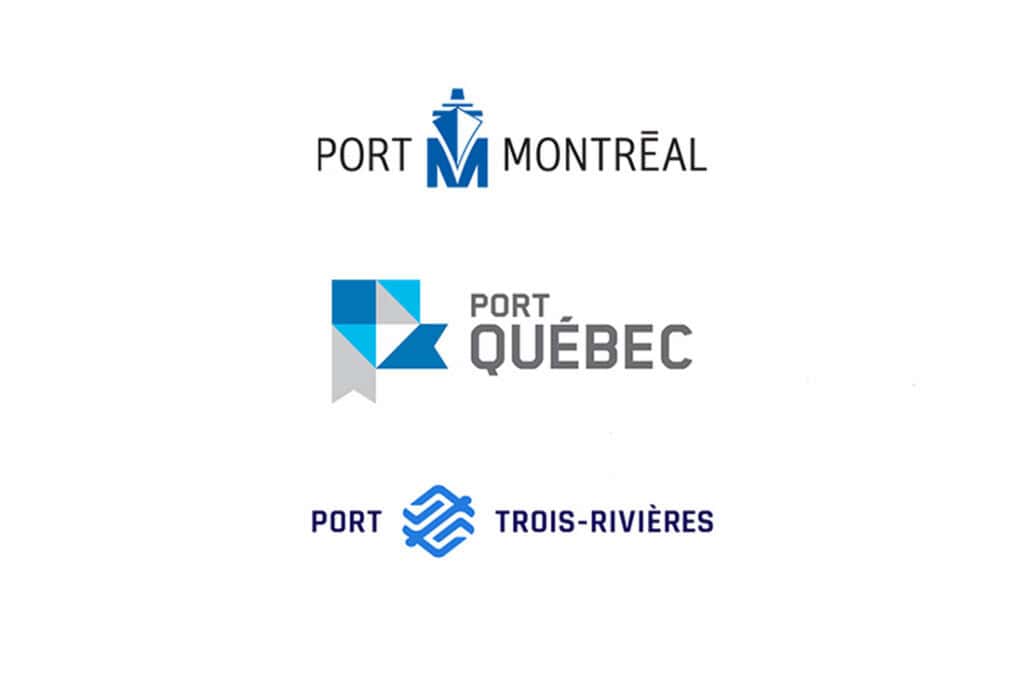 The Ports Of Montreal, Quebec And Trois-rivieres insignia/name.