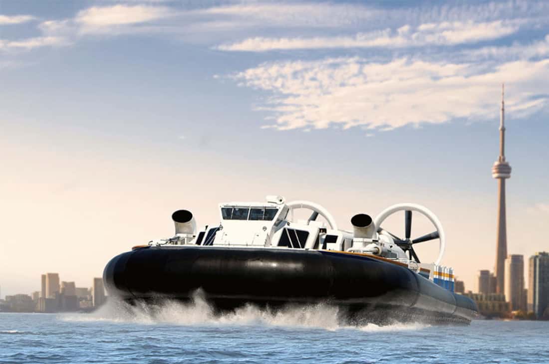 hovercraft,First-ever transit service hovercraft in North America plans to hit the water in summer 2023