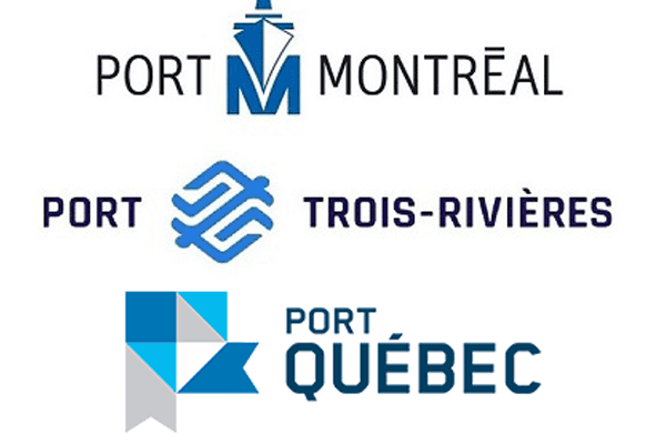 The Ports Of Montreal, Quebec And Trois-rivieres insignia/name.