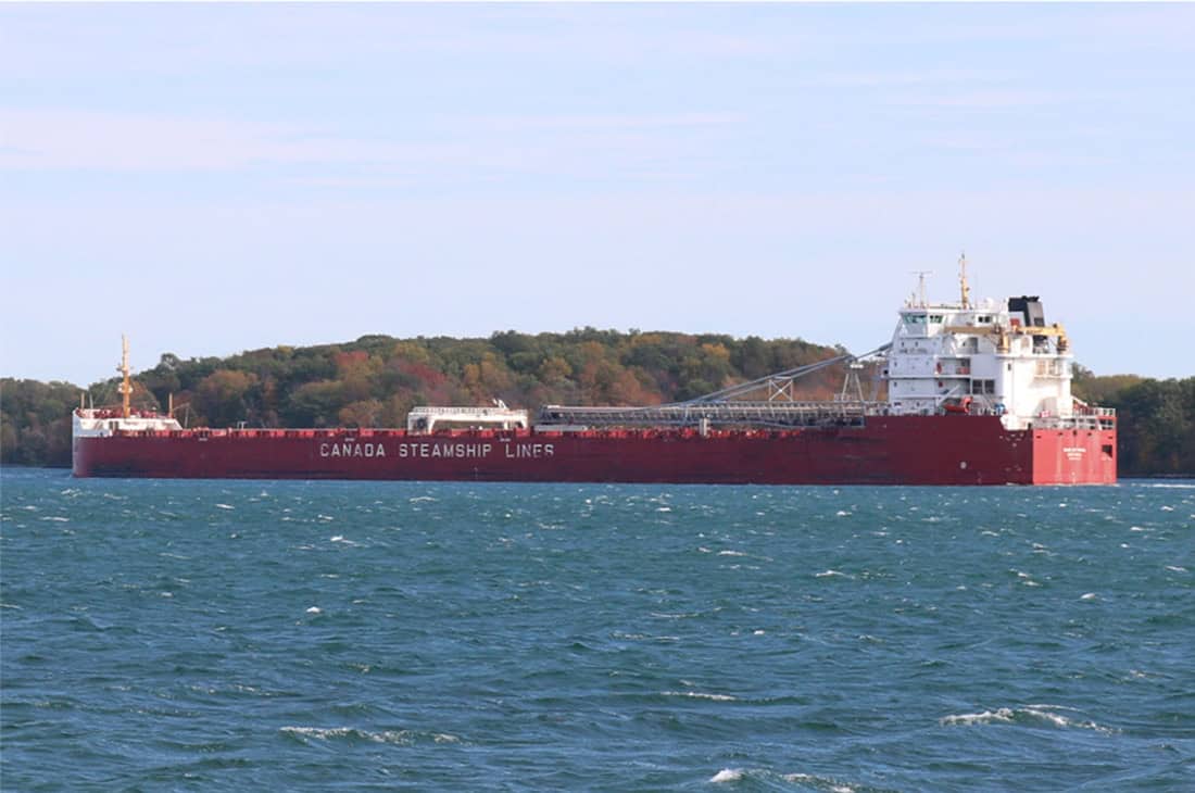 St. Lawrence Seaway Reports September Tonnage Results and Highlights Available System Capacity