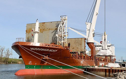 Discharging at Port of Monroe