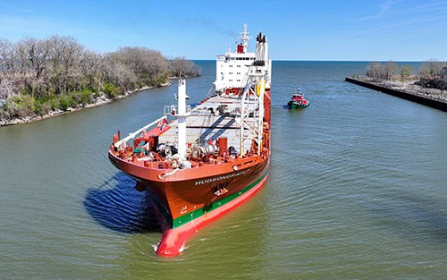 Hudsongracht inbound.